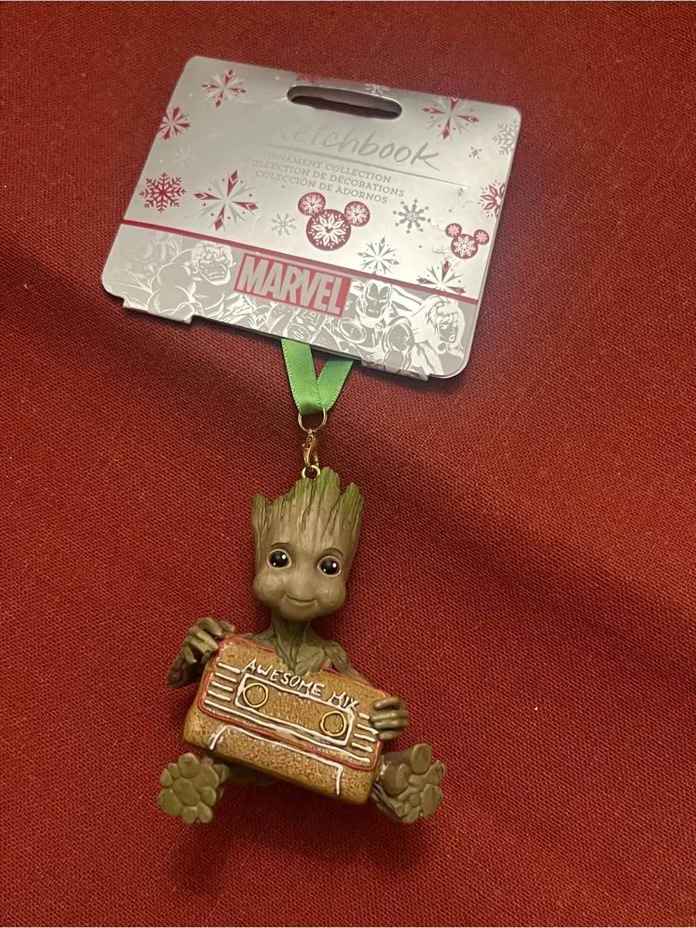 Disney Marvel Groot Christmas Ornament